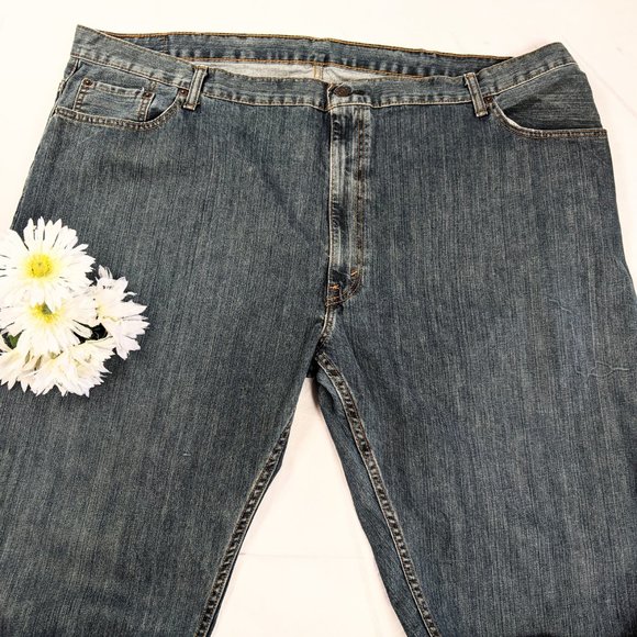 Levi's 559 Relaxed Straight Blue Gray Jeans - Picture 3 of 9